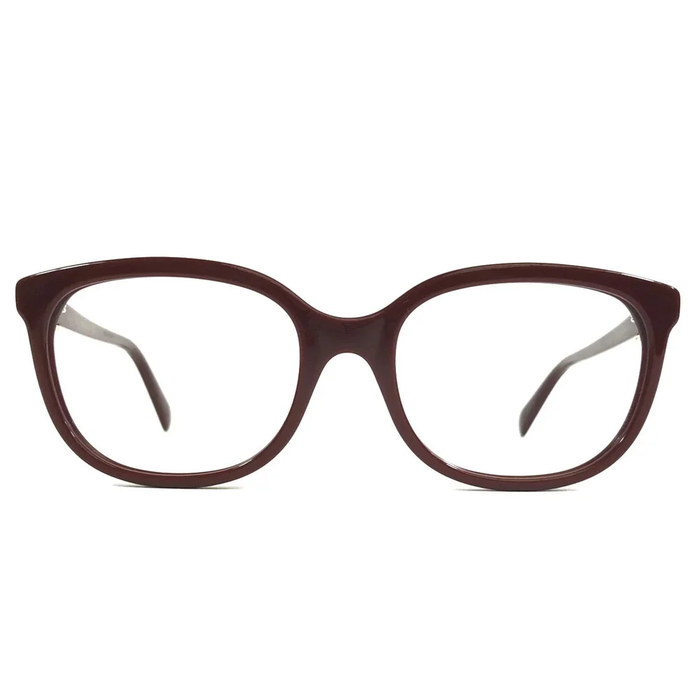 Gucci Eyeglasses Frames GG1075O 006 Shiny Burgundy Square Full Rim 54-19-145